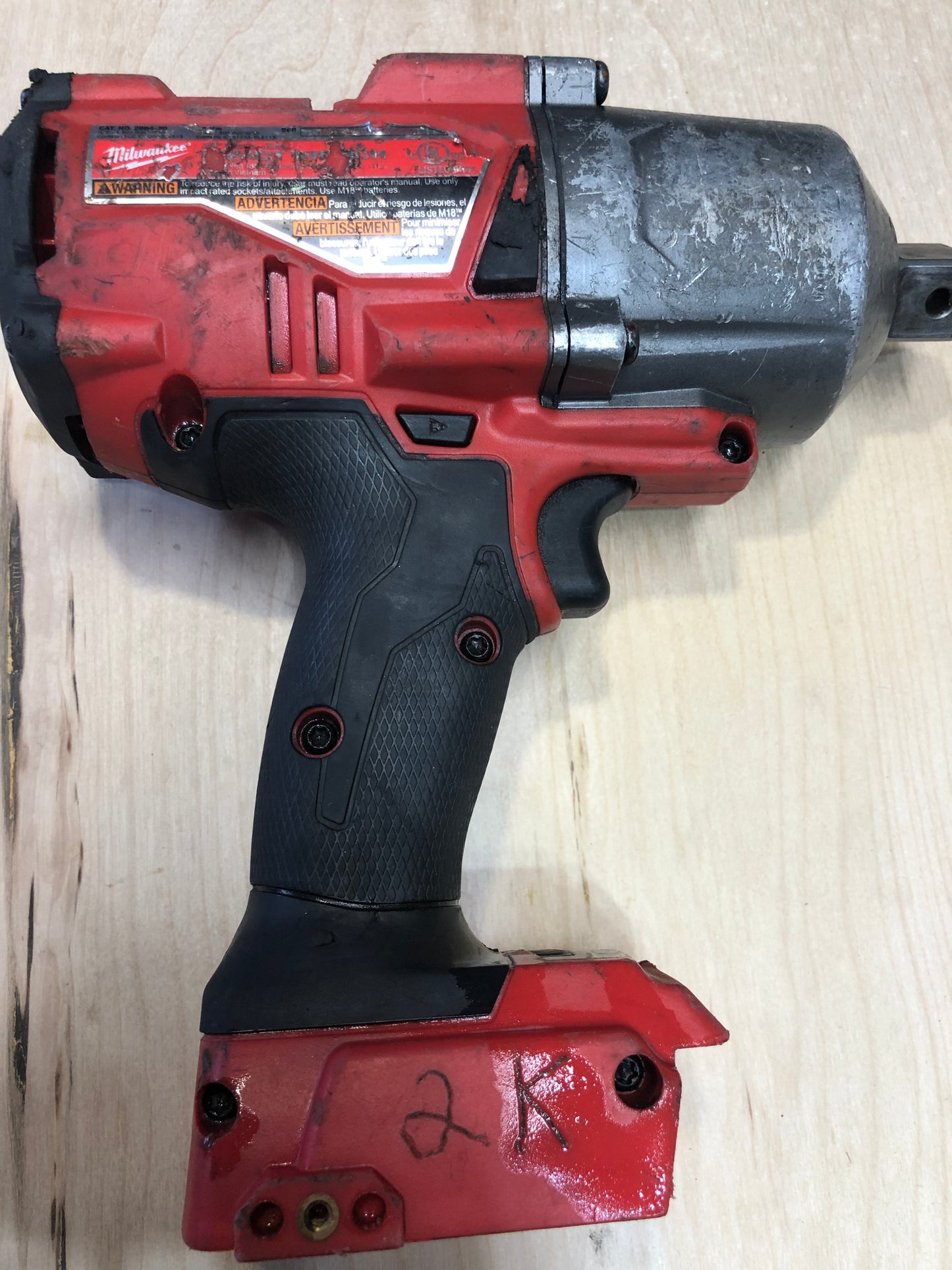 M18 FUEL ONE-KEY 18V Li-Ion Brushless Cordless 3/4-inch Impact Wrench w/Friction Ring (Tool Only)
