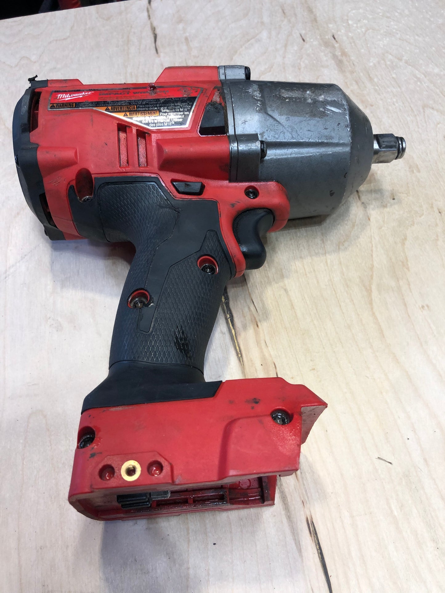 M18 FUEL 18V Lithium-Ion Brushless Cordless 1/2-inch Impact Wrench with Friction Ring (Tool Only)